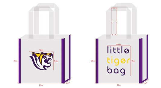 Little Tiger Tote - Benedict College Clear Stadium Tote - COSIGN1975