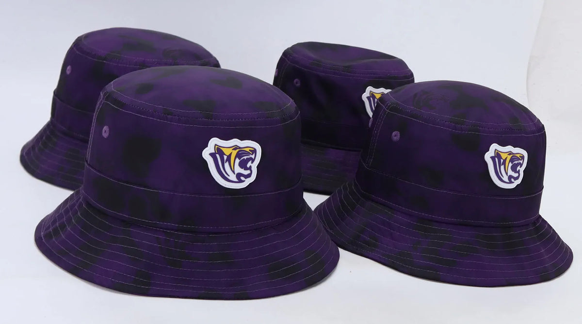 BENEDICT COLLEGE PURPLE TIGER CAMO NYLON BUCKET HAT