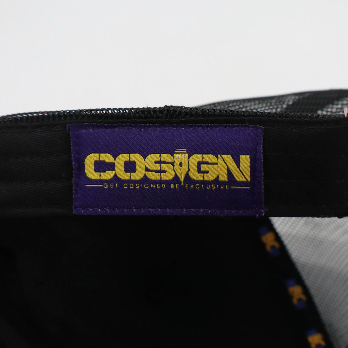 BENEDICT COLLEGE BLACK TRUCKER HAT (HAT ONLY) FWF SS26 - COSIGN1975