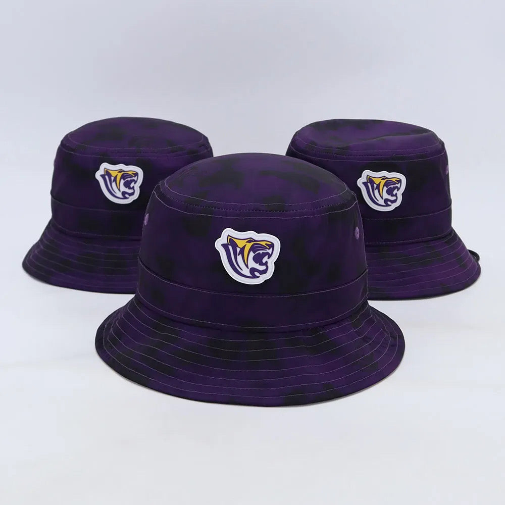 BENEDICT COLLEGE PURPLE TIGER CAMO NYLON BUCKET HAT