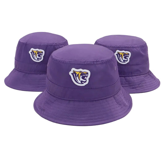 BENEDICT COLLEGE PURPLE NYLON BUCKET HAT - COSIGN1975