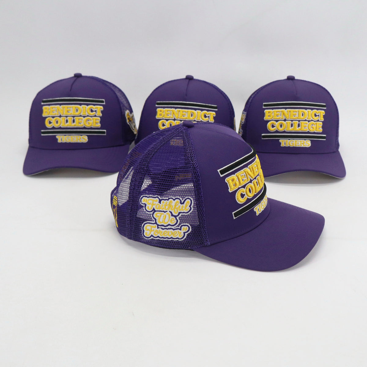 BENEDICT COLLEGE  PURPLE TRUCKER HAT (HAT ONLY)  FWF SS26 - COSIGN1975