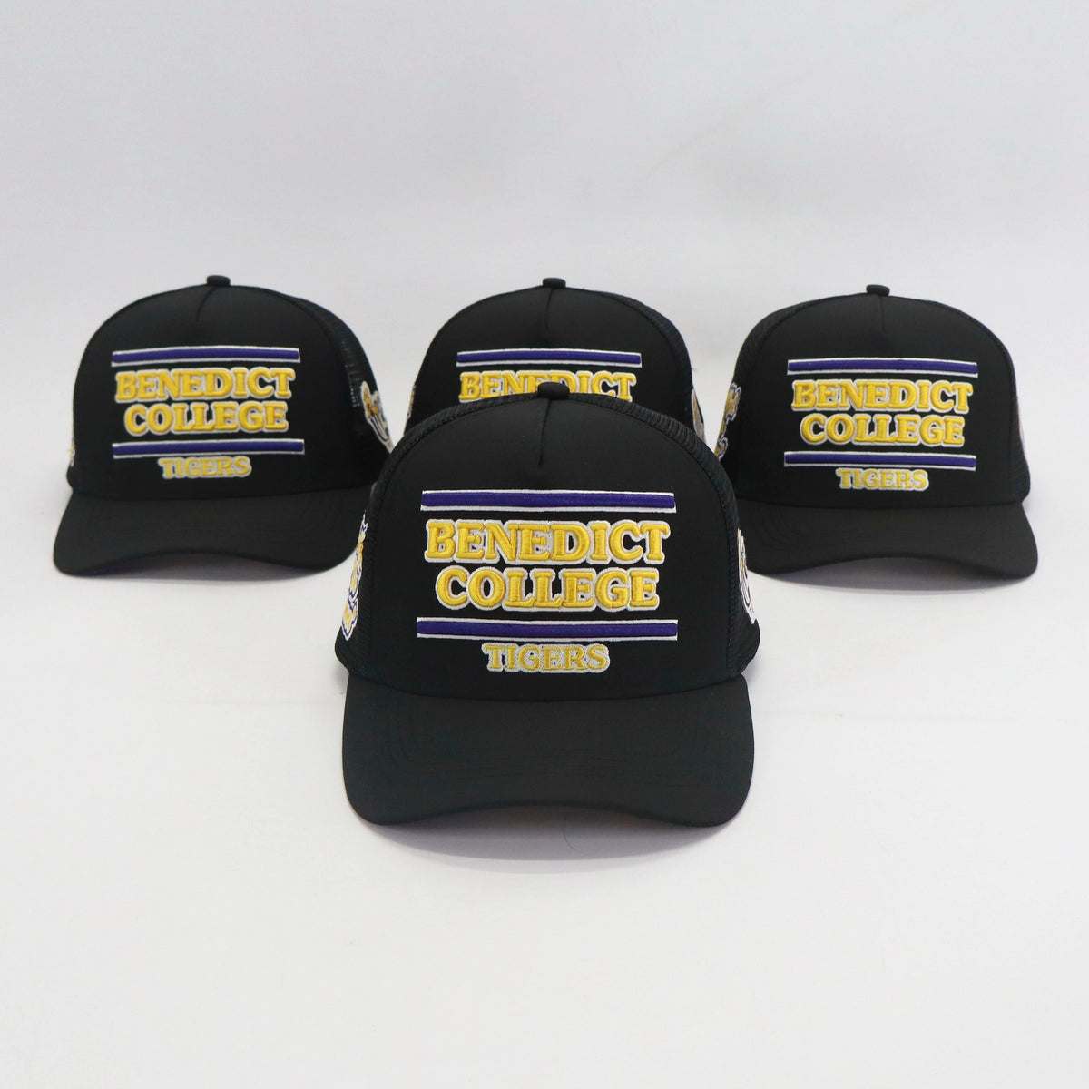 BENEDICT COLLEGE BLACK TRUCKER HAT (HAT ONLY) FWF SS26 - COSIGN1975