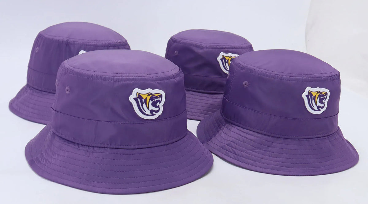 BENEDICT COLLEGE PURPLE NYLON BUCKET HAT