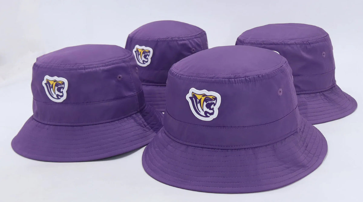 BENEDICT COLLEGE PURPLE NYLON BUCKET HAT