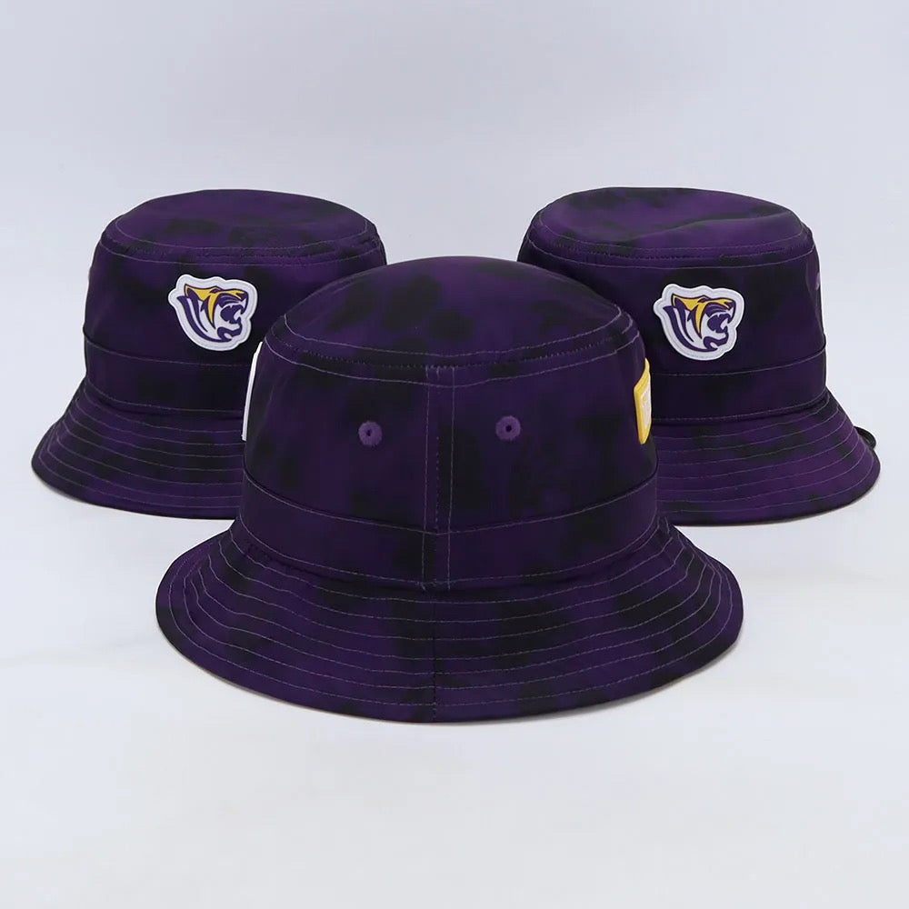BENEDICT COLLEGE PURPLE TIGER CAMO NYLON BUCKET HAT