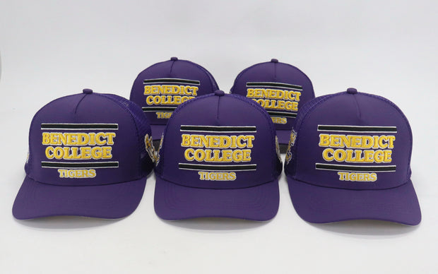 BENEDICT COLLEGE  PURPLE TRUCKER HAT (HAT ONLY)  FWF SS26 - COSIGN1975