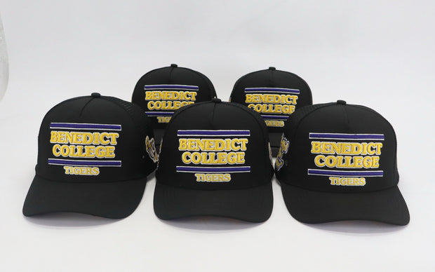 BENEDICT COLLEGE BLACK TRUCKER HAT (HAT ONLY) FWF SS26 - COSIGN1975