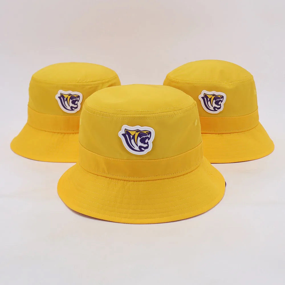 BENEDICT COLLEGE YELLOW NYLON BUCKET HAT