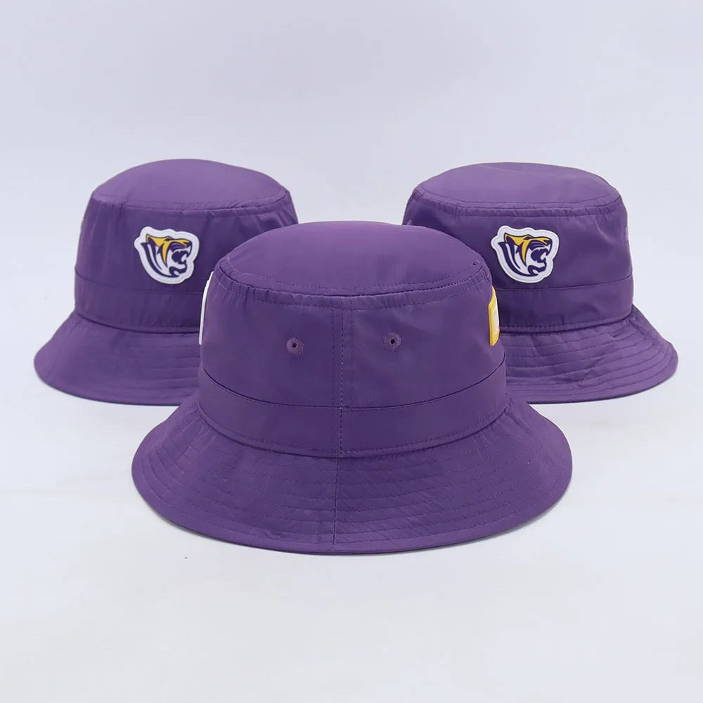 BENEDICT COLLEGE PURPLE NYLON BUCKET HAT