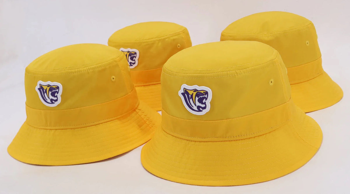 BENEDICT COLLEGE YELLOW NYLON BUCKET HAT