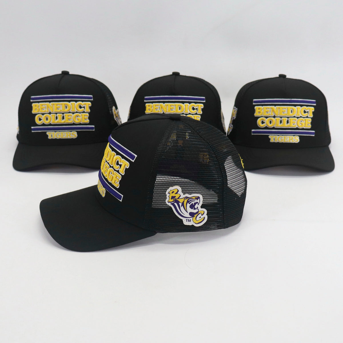 BENEDICT COLLEGE BLACK TRUCKER HAT (HAT ONLY) FWF SS26 - COSIGN1975