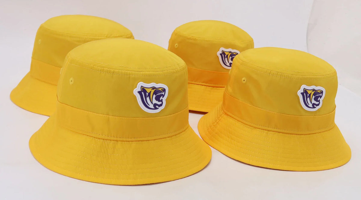 BENEDICT COLLEGE YELLOW NYLON BUCKET HAT