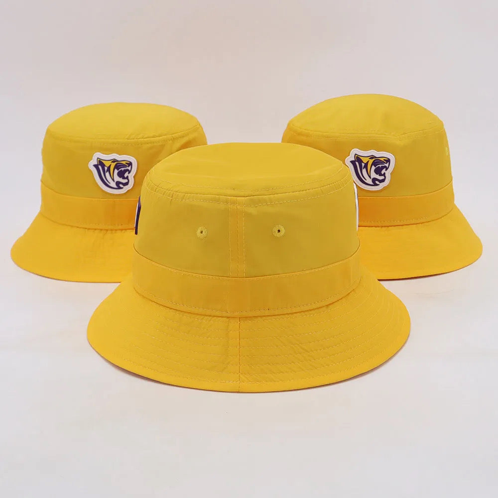 BENEDICT COLLEGE YELLOW NYLON BUCKET HAT