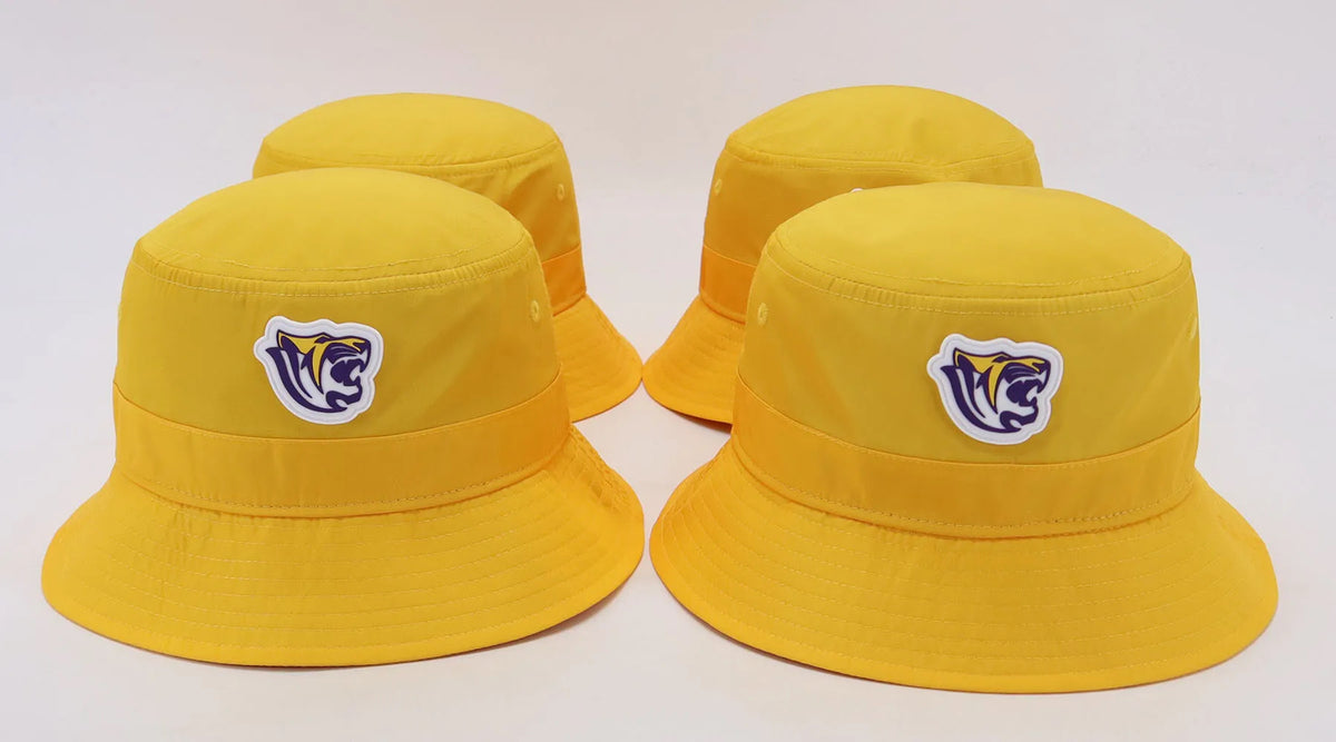 BENEDICT COLLEGE YELLOW NYLON BUCKET HAT