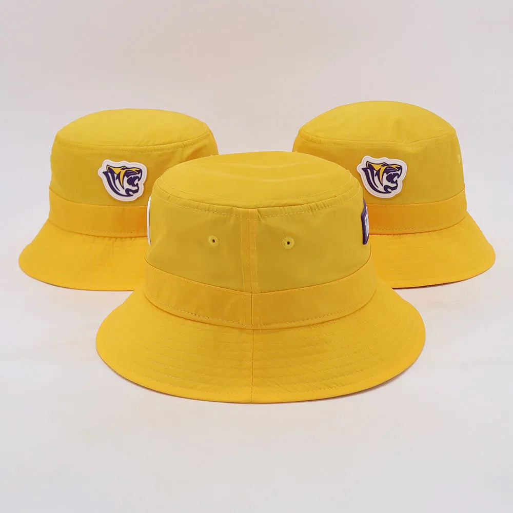 BENEDICT COLLEGE YELLOW NYLON BUCKET HAT