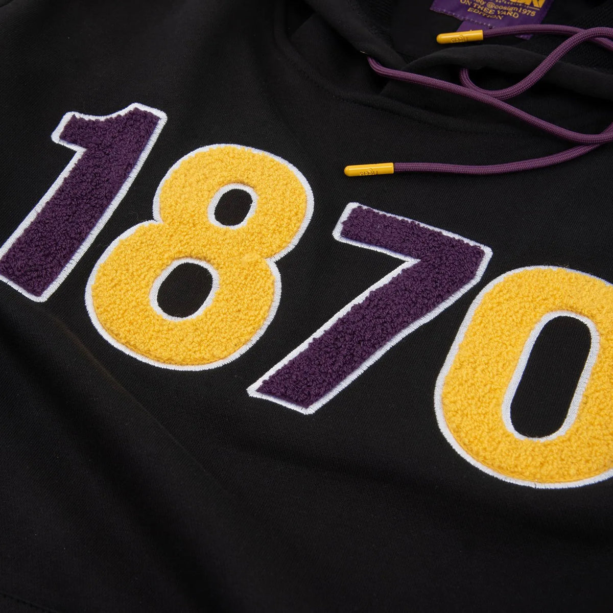 BENEDICT COLLEGE 1870 BLACK CHENILLE HOODIE