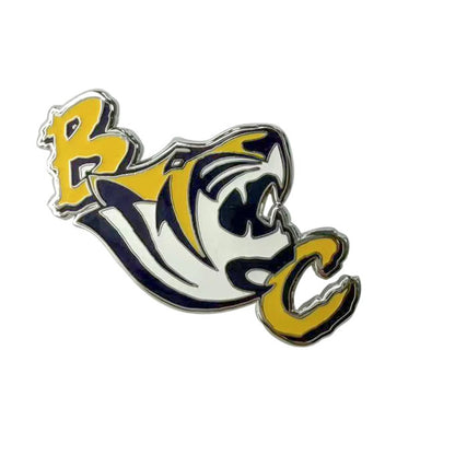 Benedict College Lapel Pin (BC Tiger Logo) Night Glow - COSIGN1975