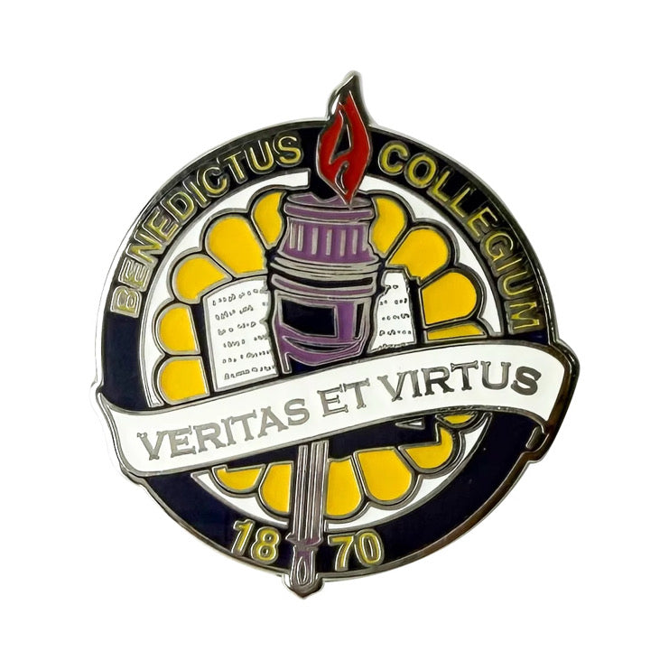 BENEDICT COLLEGE LAPEL PIN (ALUMNI LOGO) NIGHT GLOW - COSIGN1975
