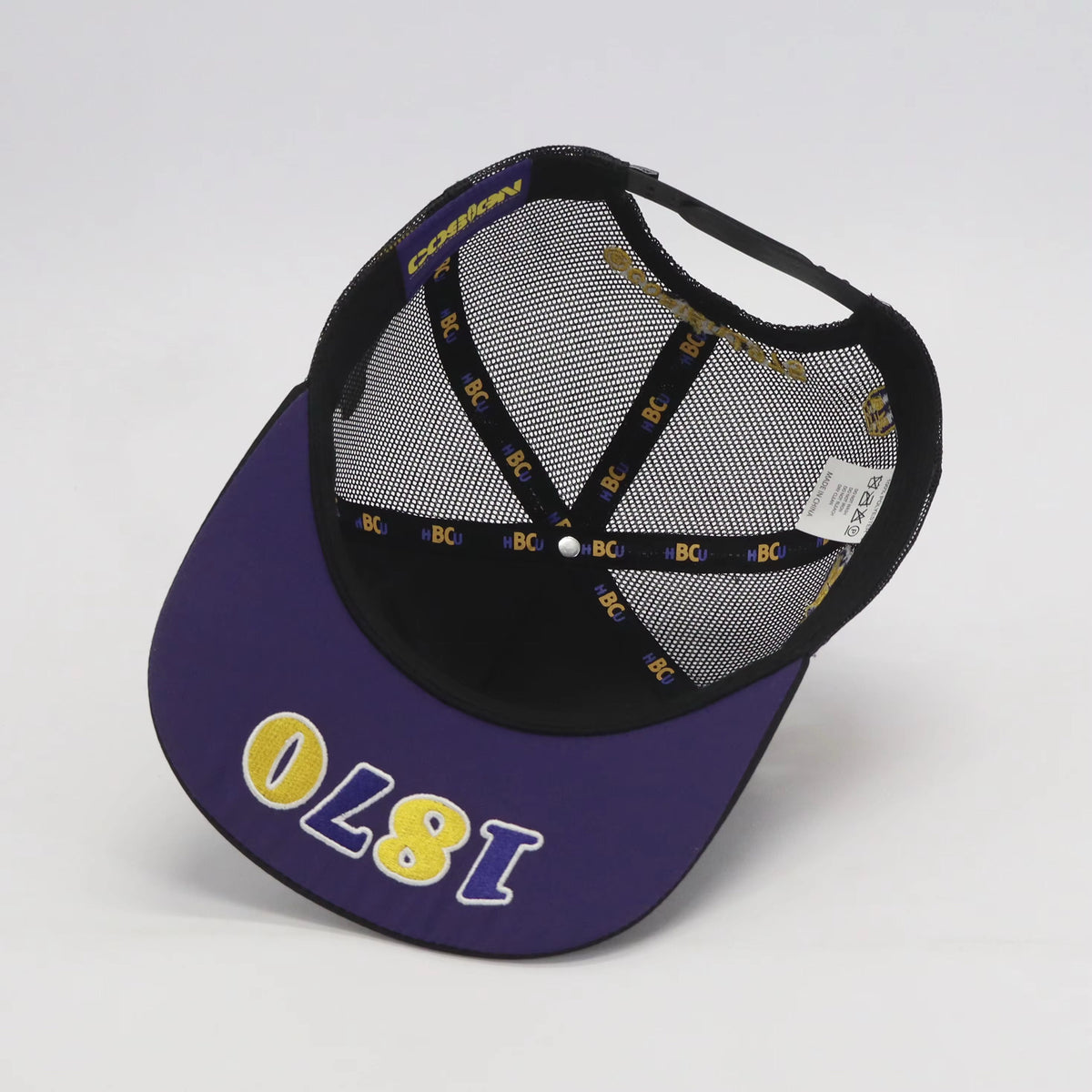 BENEDICT COLLEGE  BLACK TRUCKER HAT COLLECTORS ITEM FWE S26 - COSIGN1975