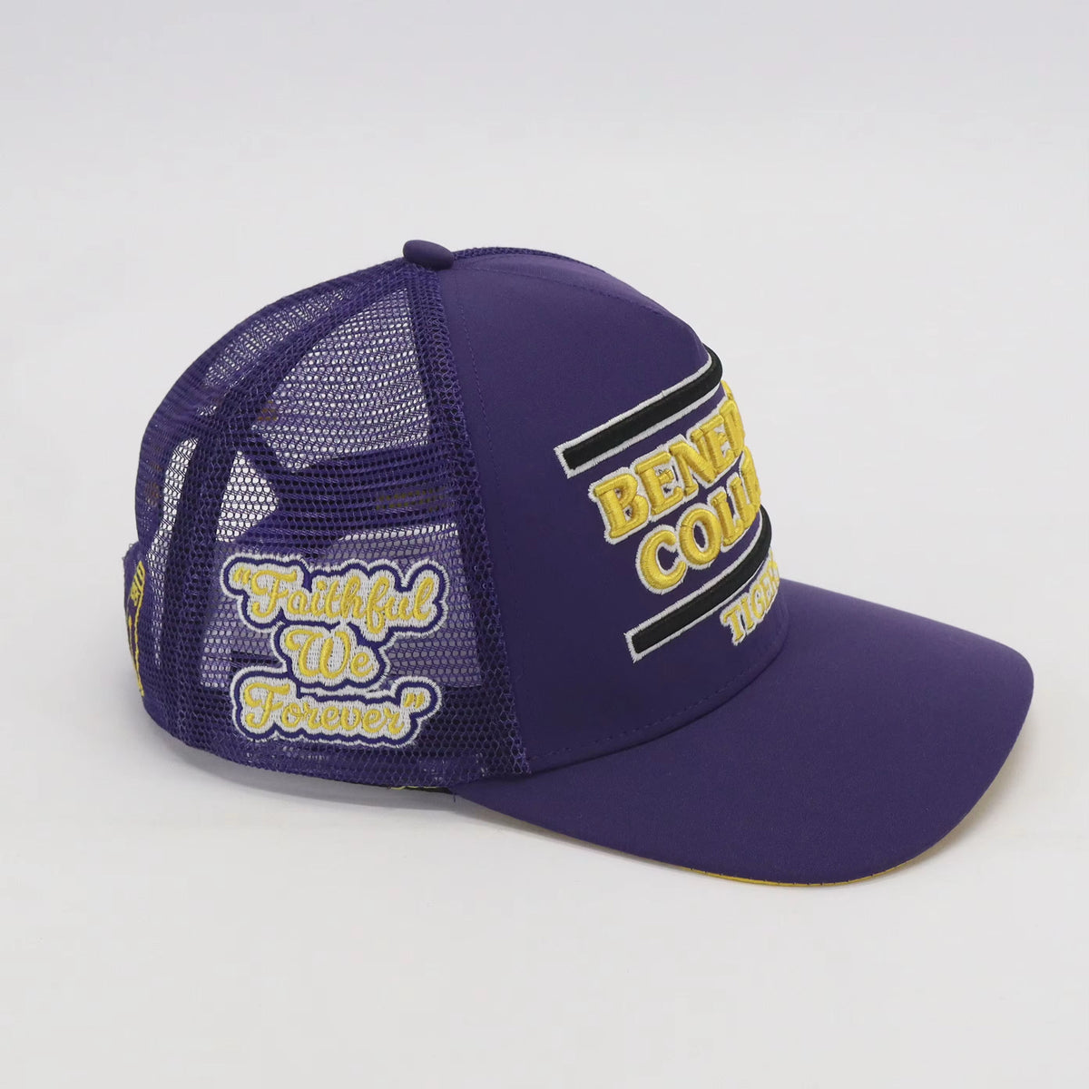 BENEDICT COLLEGE  PURPLE TRUCKER HAT COLLECTORS ITEM FWE S26 - COSIGN1975
