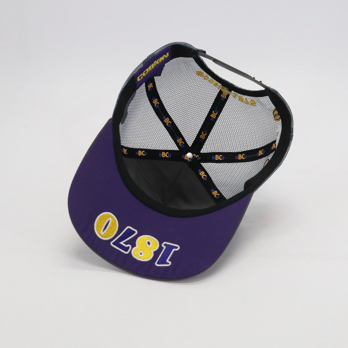 BENEDICT COLLEGE GREY TRUCKER HAT COLLECTORS ITEM FWE S26 - COSIGN1975