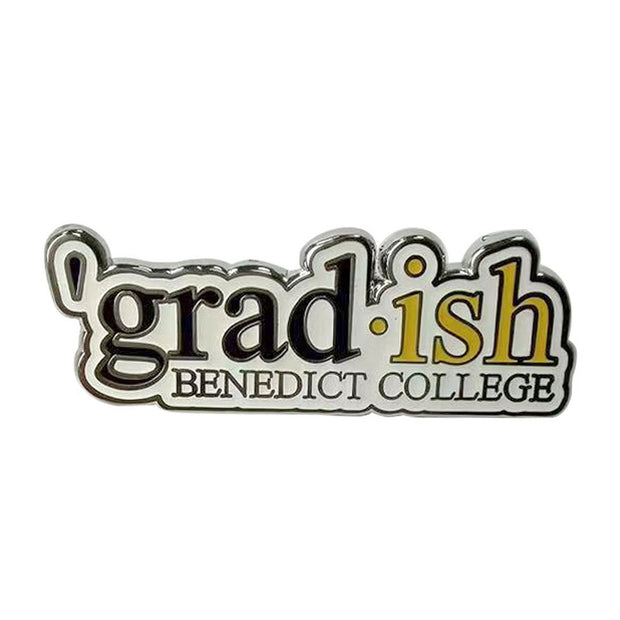 Benedict College Lapel Pin 'Grad-ish' Night Glow