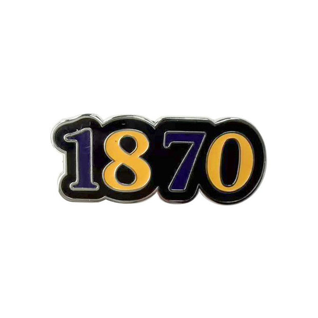 Benedict College Lapel Pin (1870 Logo) Night Glow