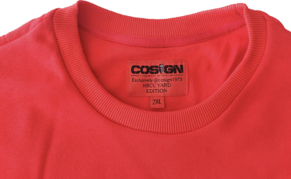 RED/WHITE AND BLACK CREWNECK - COSIGN1975