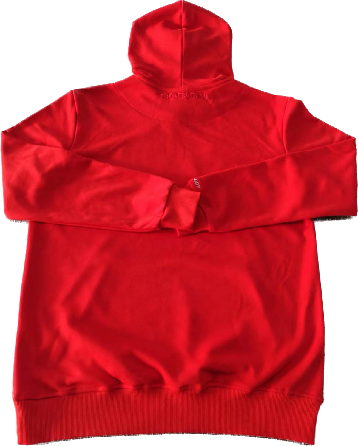 RED/WHITE AND BLACK HOODIE