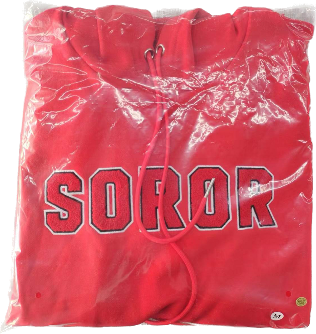 RED/WHITE AND BLACK HOODIE - COSIGN1975