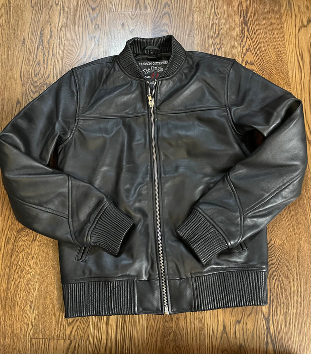 HUDSON “THE ORIGINAL BASEBALL JACKET” LEATHER - COSIGN1975