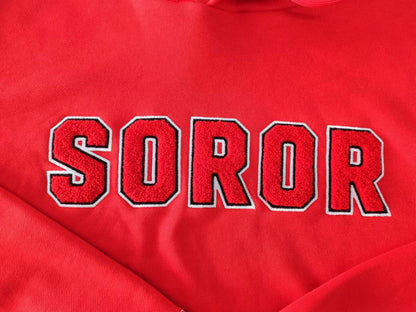 RED/WHITE AND BLACK CREWNECK - COSIGN1975
